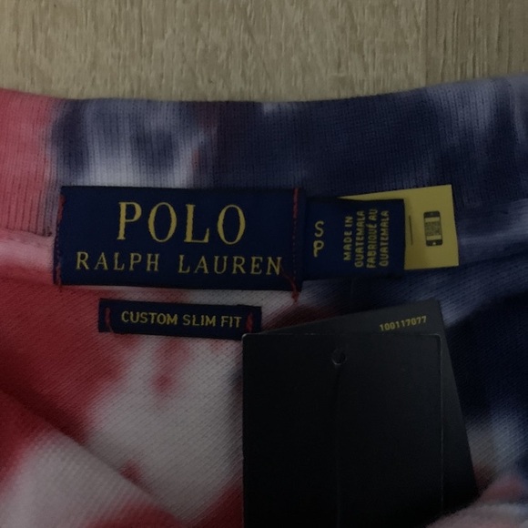 Polo Shirt Tye Dye S, new with tags! - Picture 4 of 5